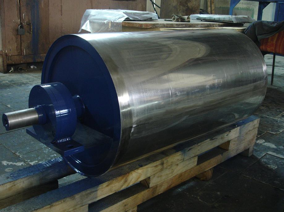 El separador magnético de tambor ERGA SMB fue producido por orden de la fábrica de vidrio