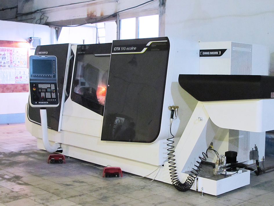 CNC machines by DMG (Germany) were purchased and put into operation