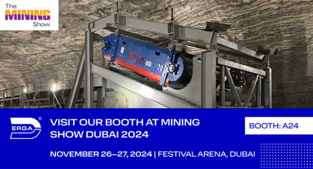 Smart Mineral Processing Technologies by ERGA at The Mining Show Dubai 2024